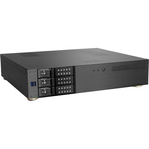 iStarUSA D-230HN-DT 2U Compact 3 x 3.5" Bay Trayless Hotswap microATX Desktop Chassis