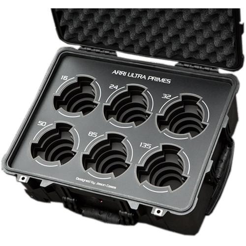 Jason Cases Protective Case for Set of 6 Arri Ultra Prime Lenses