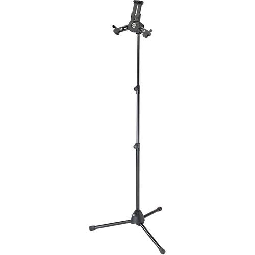 K&M 19798 Universal Mini Tablet Stand with Euro 3 8" Thread