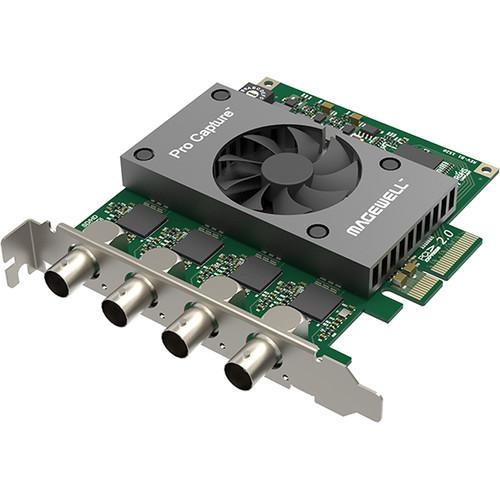 Magewell 2-Channel Pro Capture SDI Plus 4K Card LP