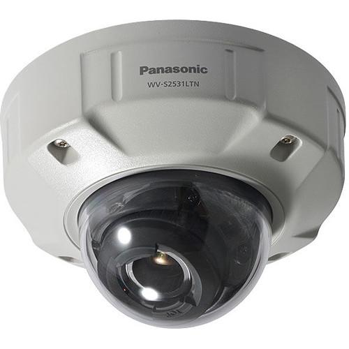 Panasonic WV-S2531LTN 1080p Outdoor Vandal-Resistant Network Dome Camera with 9-21mm Lens
