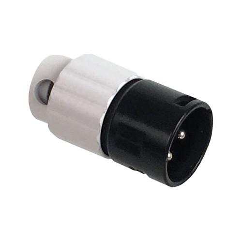 Switchcraft AAA Series Low Profile, 3-Pin Right-Angle XLR Male Connector