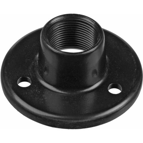 Atlas Sound AD-11BE Desk Top Mounting Flange - with: 5 8"-27 Female Fitting 1-3 4" Base Diameter