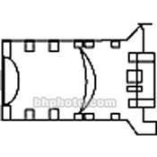 ETC Lens Tube with Lens for Source 4 Ellipsoidals, Black - 36 Degrees