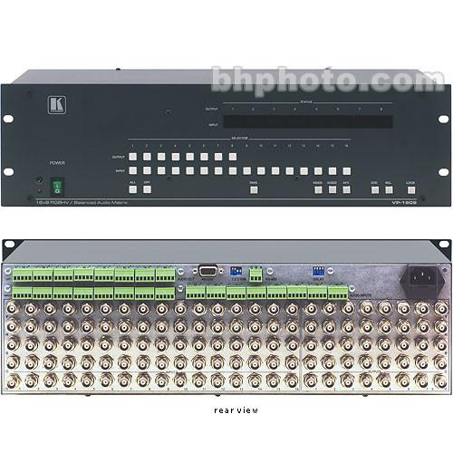 Kramer VP-1608 16x8 RGBHV Audio Matrix Switcher