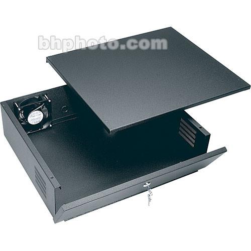 Middle Atlantic VLBX55 Time Lapse VTR Lockbox with Fan, 5.5" H