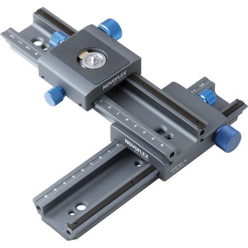 Novoflex CROSS-MC Double Rail Focusing Rack Kit w MiniConnect QR Plate