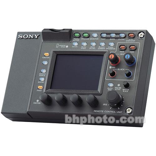 Sony RMB-750 Remote Control Unit for BVP and HDC Cameras and VTRs, with LCD Touch-Panel Screen, Sony, RMB-750, Remote, Control, Unit, BVP, HDC, Cameras, VTRs, with, LCD, Touch-Panel, Screen