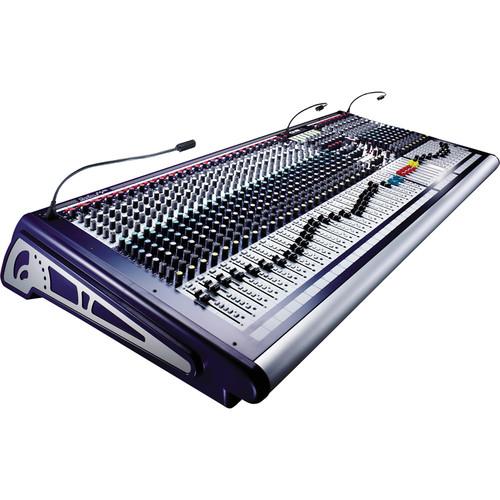 Soundcraft GB4 - 32 Mono Channel Live Sound Recording Console with 4 Stereo Channels and 4 Group Outputs