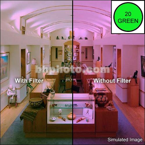 Tiffen 4 x 5.65" CC20G Green Filter