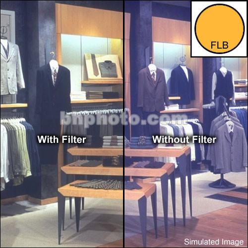 Tiffen 4x6" FL-B Fluorescent Glass Filter for Tungsten Film