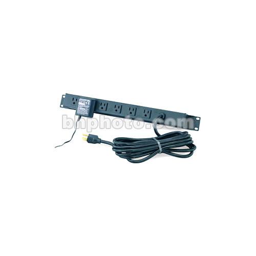 Winsted 12-Outlet Power Panel with Circuit Breaker and Surge Suppressor