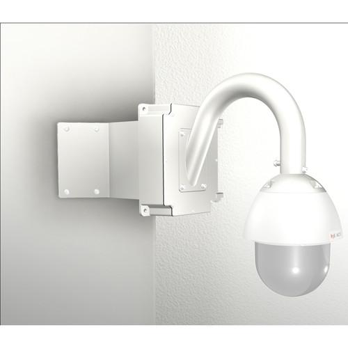 ACTi SMAX-0160 Corner Mount with Junction Box & Gooseneck for Select Outdoor PTZ Speed Dome Cameras