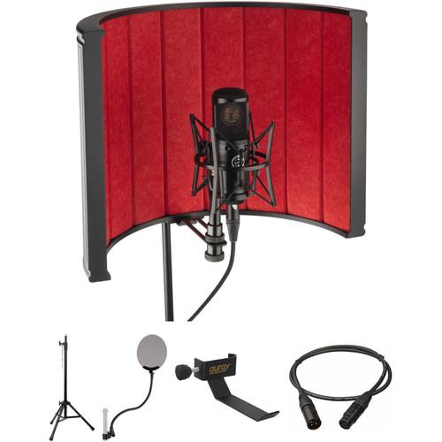 Auray RF-C20 Studio Isolation Kit with RF-C20 Filter, RFMS-580 Tripod Stand, Pop Filter, Headphone Clamp & Mic Cable