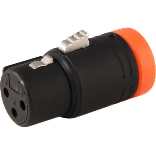 Cable Techniques CT-LPXLR-3F-N Low-Profile XLR 3-Pin Female Connector with Adjustable Side Cable-Exit