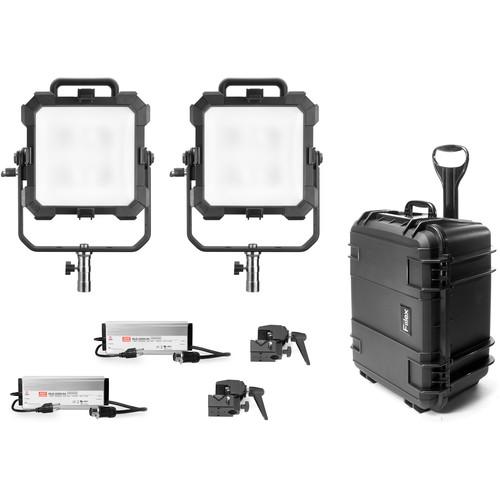 Fiilex X241 Matrix-II Tunable White Bi-Color LED 2-Light Travel Kit