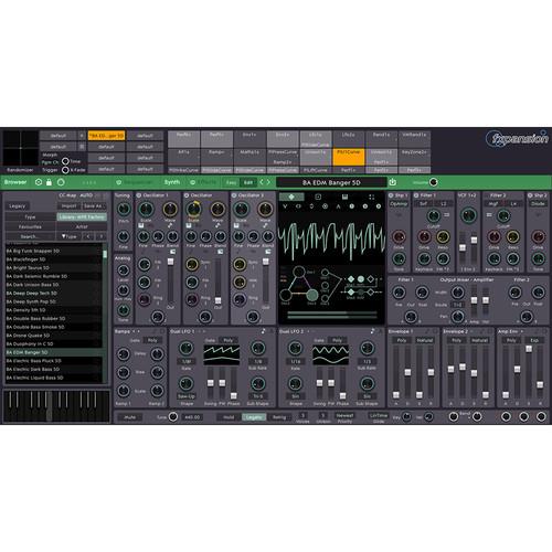 FXpansion Cypher2 - Analog-Modeled Software Synth for MIDI and MPE Controllers
