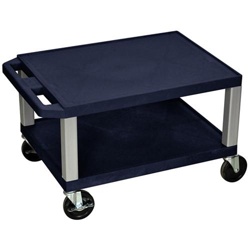 Luxor 16" Tuffy 2-Shelf Cart