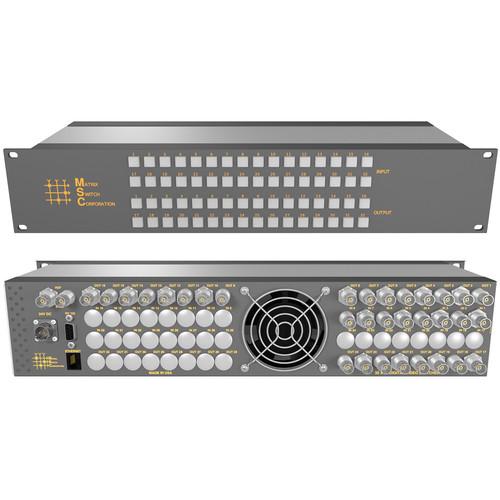 Matrix Switch 8 x 24 3G-SDI Video Router with Button Panel