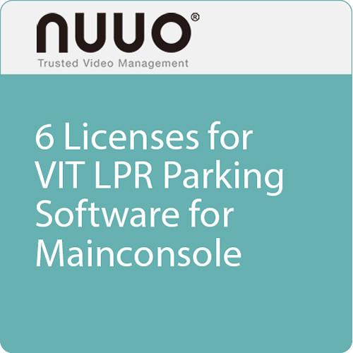 NUUO 6 Licenses for VIT LPR Parking Software Dongle for Mainconsole