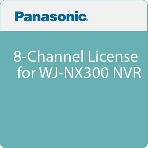 Panasonic 8-Channel License for WJ-NX300 NVR