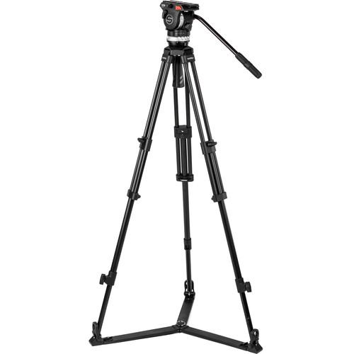Sachtler System Ace XL GS AL with Fluid Head, Ace 75 2 D Tripod, Ground Spreader & Bag