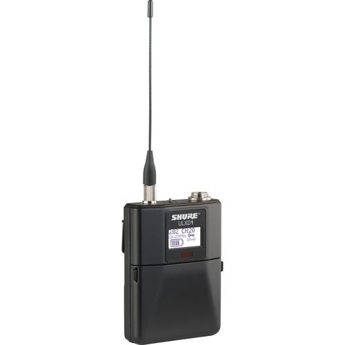 Shure ULXD1 VHF Wireless Bodypack Transmitter