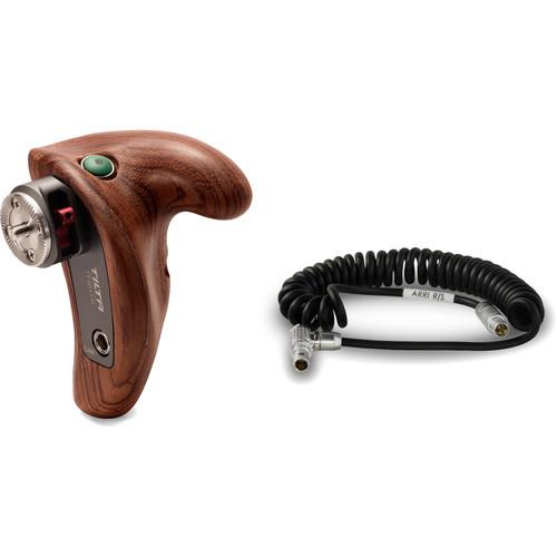 Tilta Right Side Wooden Handle 2.0 with Run Stop Button & Cable for ARRI ALEXA Mini