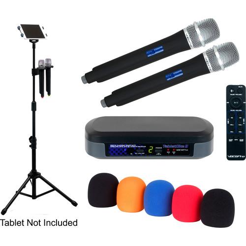 VocoPro TabletOke-2MC Digital Karaoke Mixer with