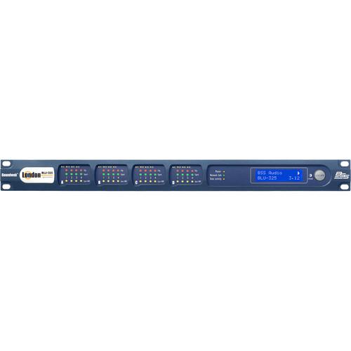 BSS Audio Input Output Expander with BLU Link & Ethernet AVB Audio