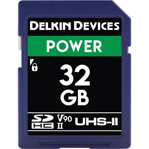 Delkin Devices 32GB Power UHS-II SDHC Memory Card