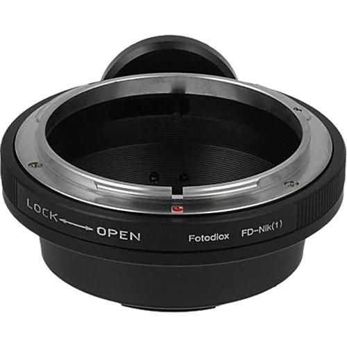 FotodioX Mount Adapter for Canon FD FL-Mount Lens to Nikon 1-Series Camera