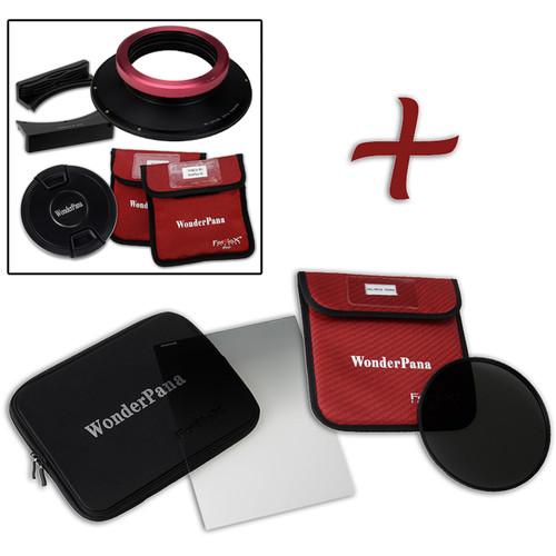 FotodioX WonderPana FreeArc XL Core Unit Kit for Sigma 12-24mm Art Lens with 186mm Slim, Solid Neutral Density 1.2 and 7.9 x 10.2" Soft-Edge Graduated Neutral Density 0.6 Filters
