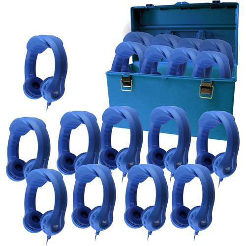 HamiltonBuhl Lab Pack of Flex-Phones Headphones for Early Learners