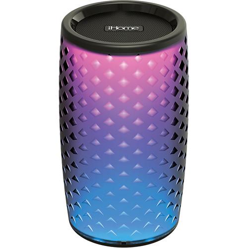 iHome iBT78v2B Color Changing Rechargeable Bluetooth Speaker