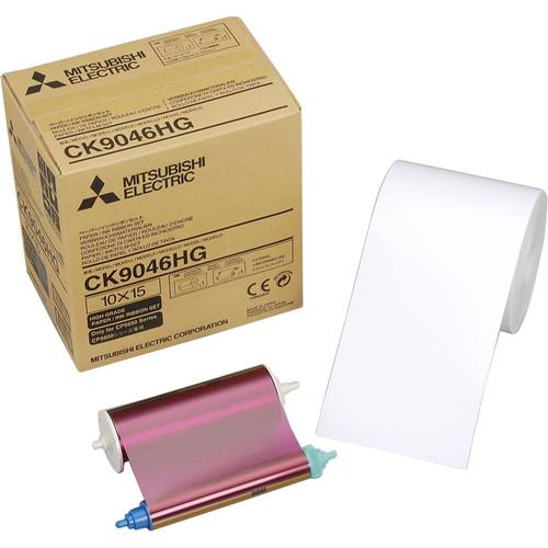 Mitsubishi CK-9046HG 4 x 6" High Grade Media Set