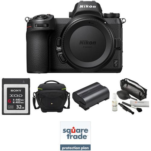 Nikon Z 7 Mirrorless Digital Camera Body Deluxe Kit