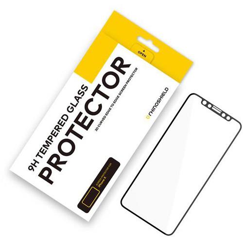RhinoShield 9H 3D Curved Edge-to-Edge Glass Screen Protector for iPhone X XS