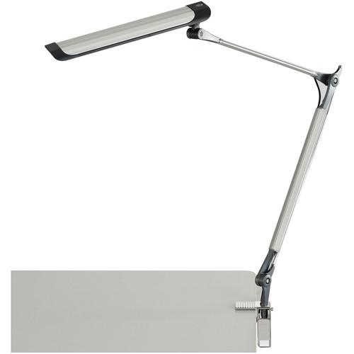 Safco 10W Z-Arm Led Drafting Light With C-Clamp 3-Step Dimmer