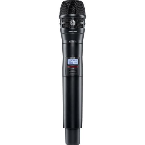 Shure ULXD2 K8B Handheld Transmitter with KSM8 Mic Capsule