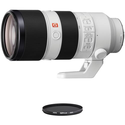 Sony FE 70-200mm f 2.8 GM OSS Lens with Circular Polarizer Filter Kit