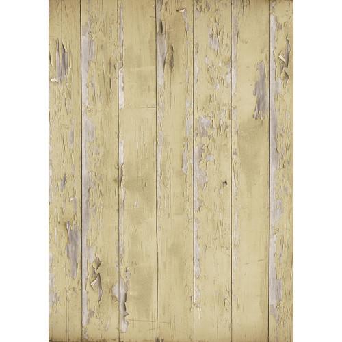 Westcott Distressed Wood Matte Vinyl Backdrop with Grommets
