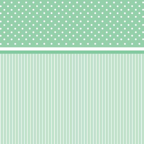 Westcott Dots-and-Stripes Art Canvas Backdrop with Hook-and-Loop Attachment