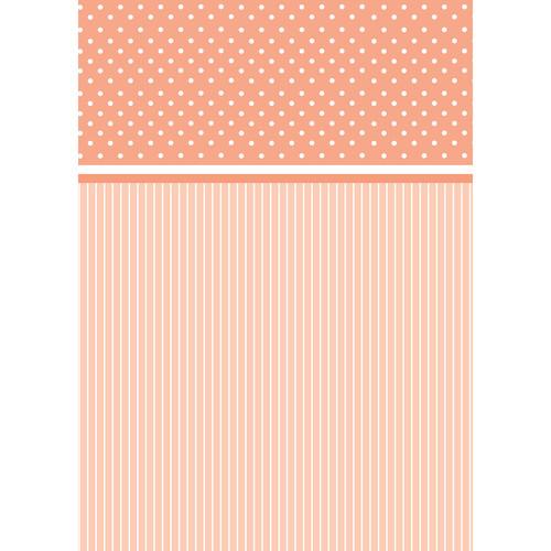 Westcott Dots-and-Stripes Pattern Matte Vinyl Backdrop with Grommets
