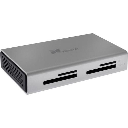 Xcellon 4-Slot Pro USB 3.1 Gen 2 Type-C Card Reader