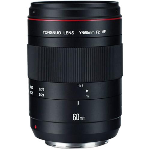 Yongnuo YN 60mm f 2 MF Lens for Canon EF