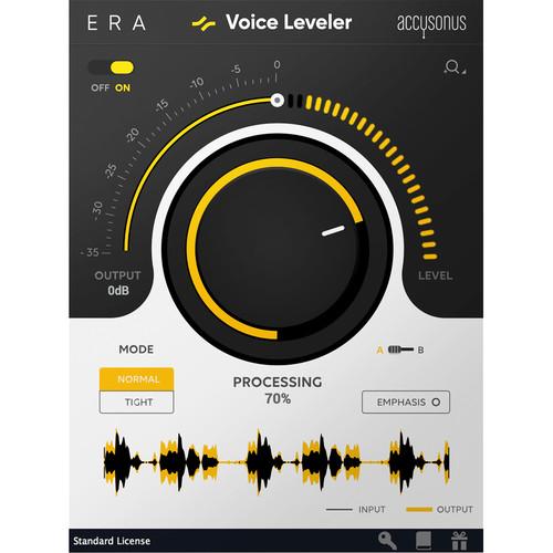 Accusonus ERA Voice Leveler Plug-In