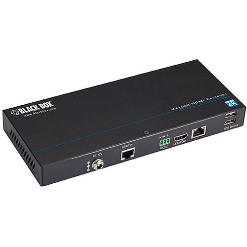 Black Box VX1000 Series Extender 4K, HDMI, HDBaseT, and USB Receiver