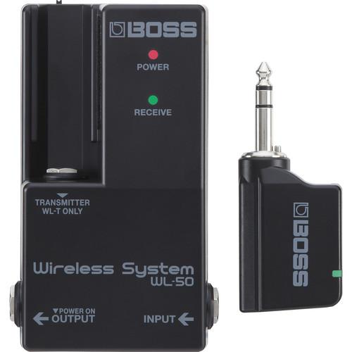 BOSS WL-50 Wireless System for Pedalboards, BOSS, WL-50, Wireless, System, Pedalboards