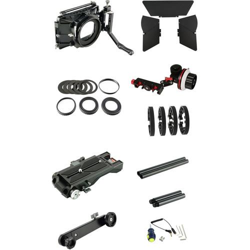 CAME-TV Shoulder Rig with Matte Box and Follow Focus for Panasonic EVA1